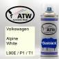 Preview: Volkswagen, Alpine White, L90E / P1 / T1: 400ml Sprühdose, von ATW Autoteile West.